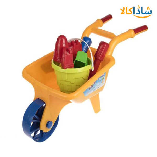 ست شن بازی مدل سطل و فرغون